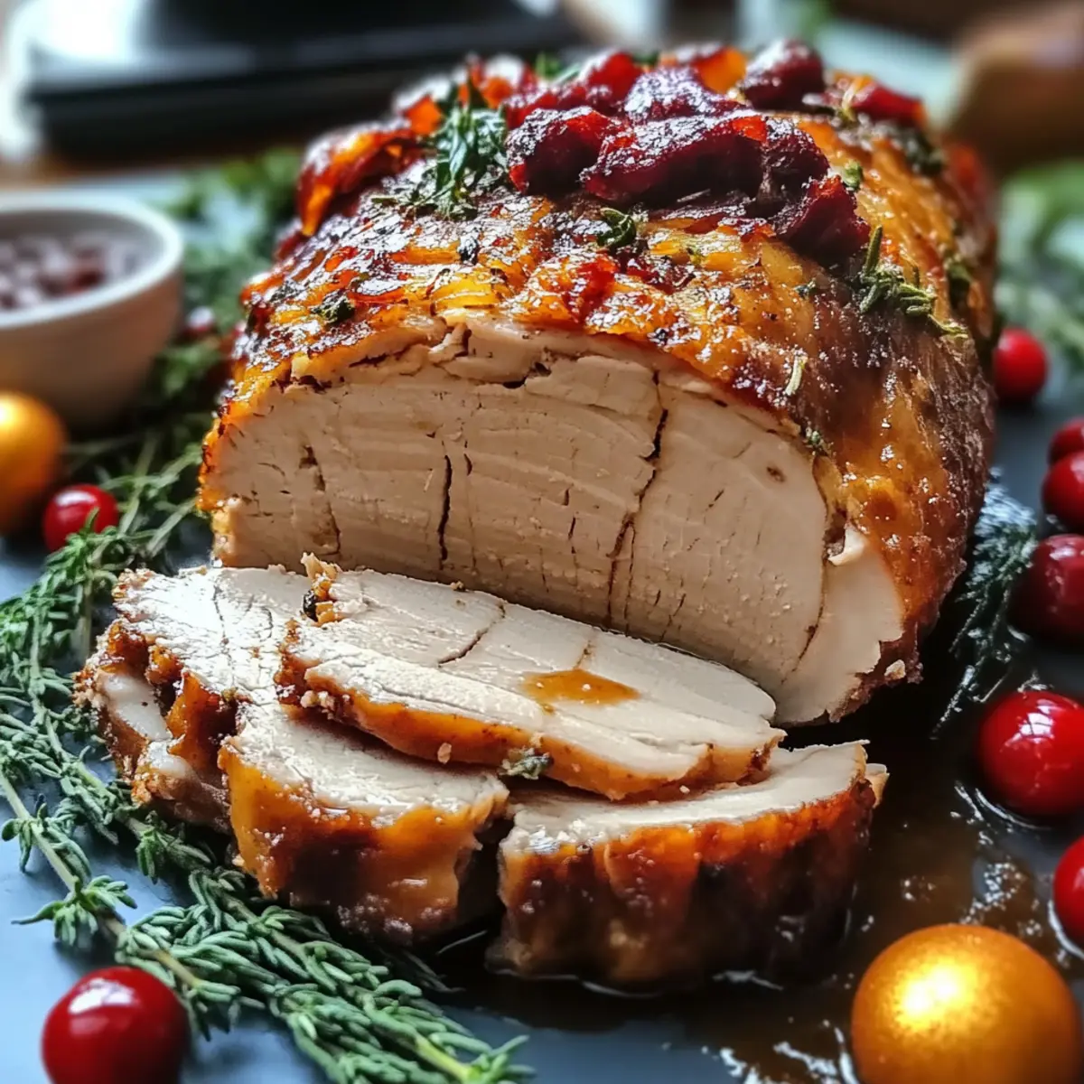 Decadent Vegan Turkey Roast