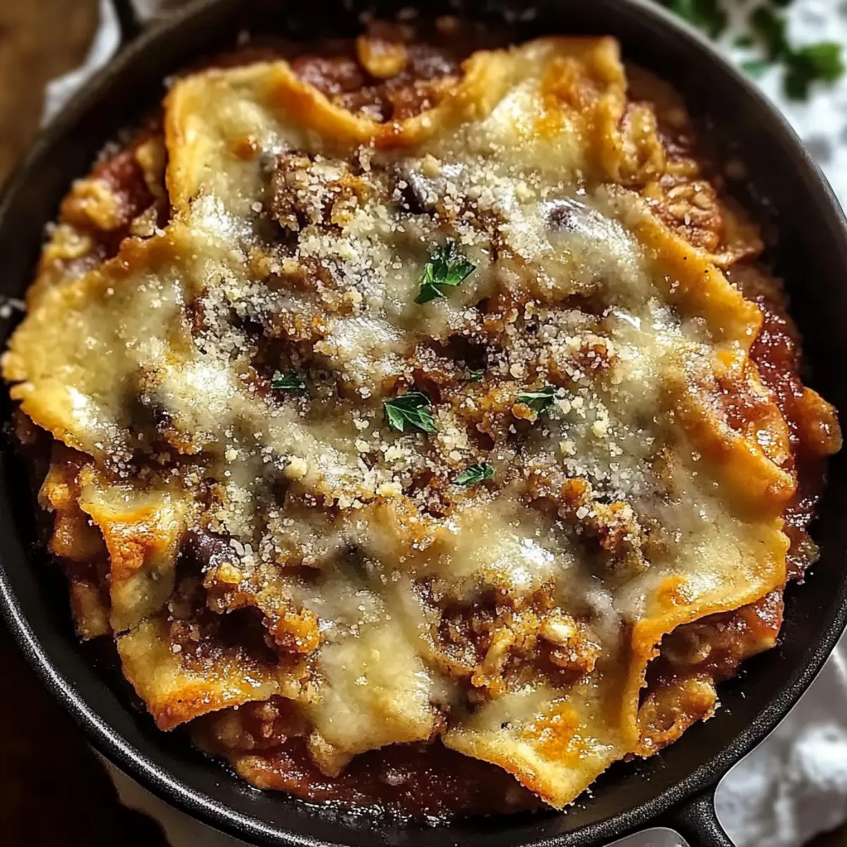 One Pot Skillet Lasagna: Easy Dinner for Busy Nights 5 One Pot Skillet Lasagna