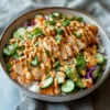 Chicken Crispy with Peanut Dressing