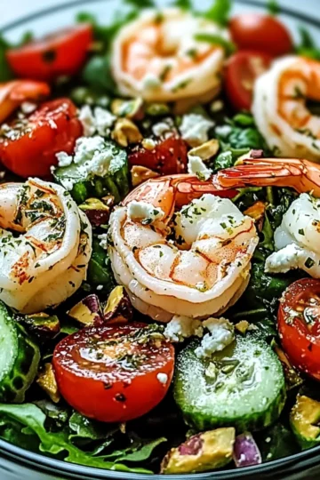 Italian Olive Oil Shrimp Salad