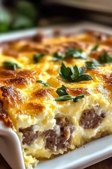 Sausage and Egg Breakfast Casserole