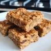 Baked Banana Oatmeal Bars