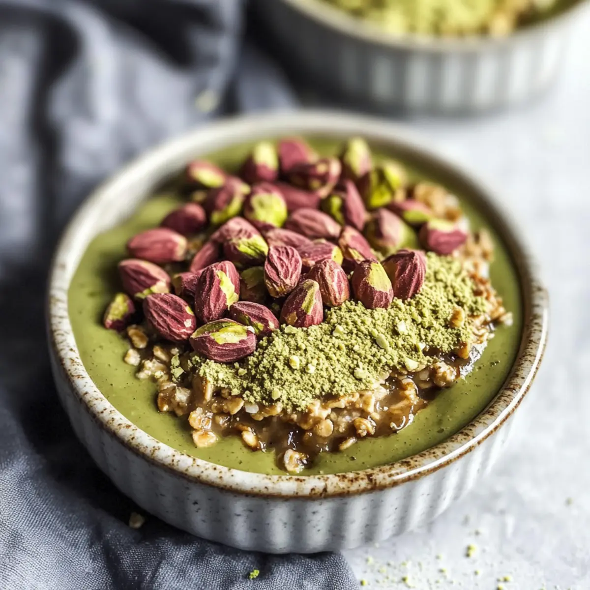Matcha Baked Oats
