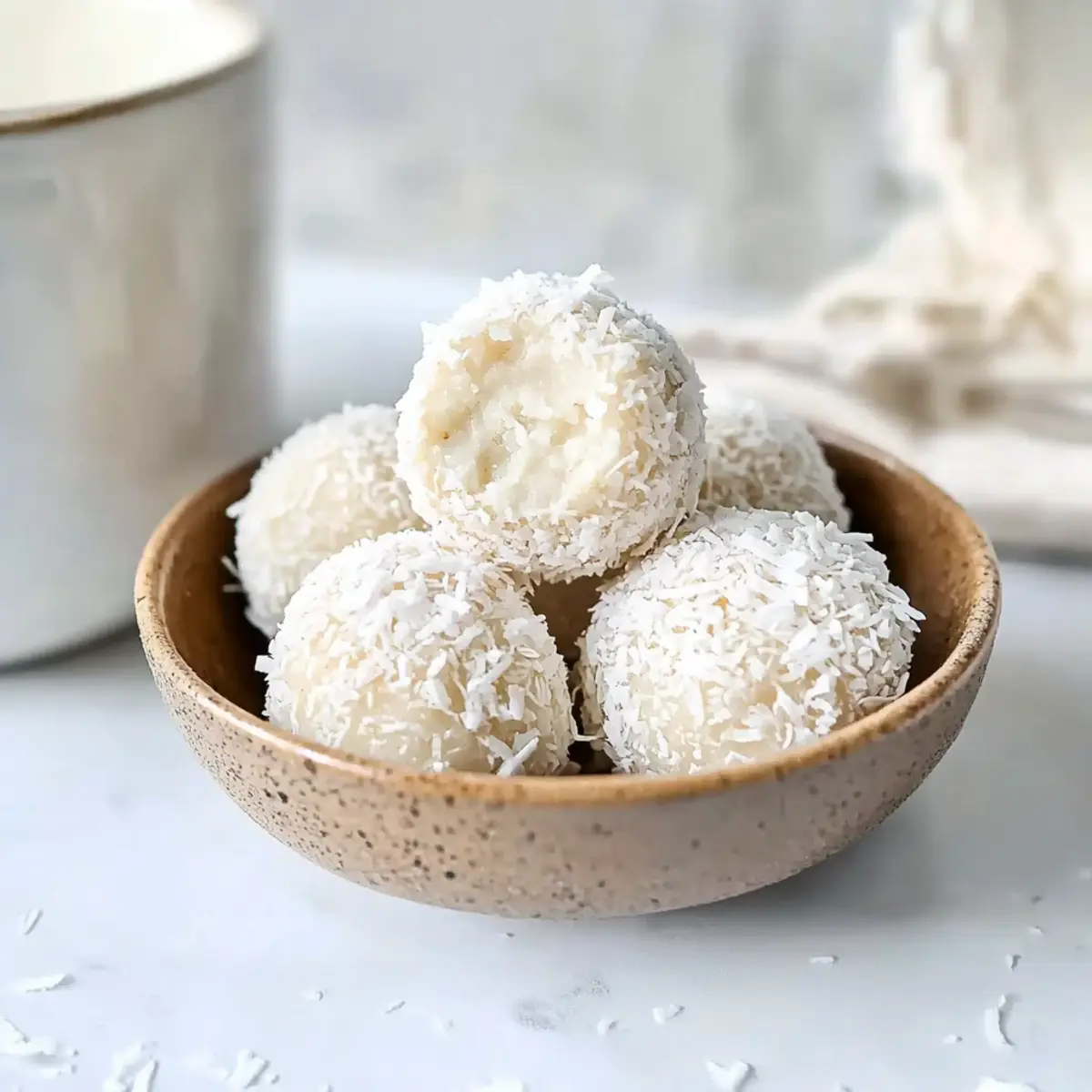 Raffaello Coconut Protein Balls