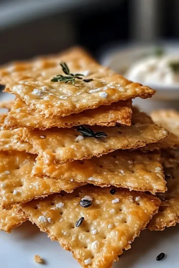 Cottage Cheese Crackers