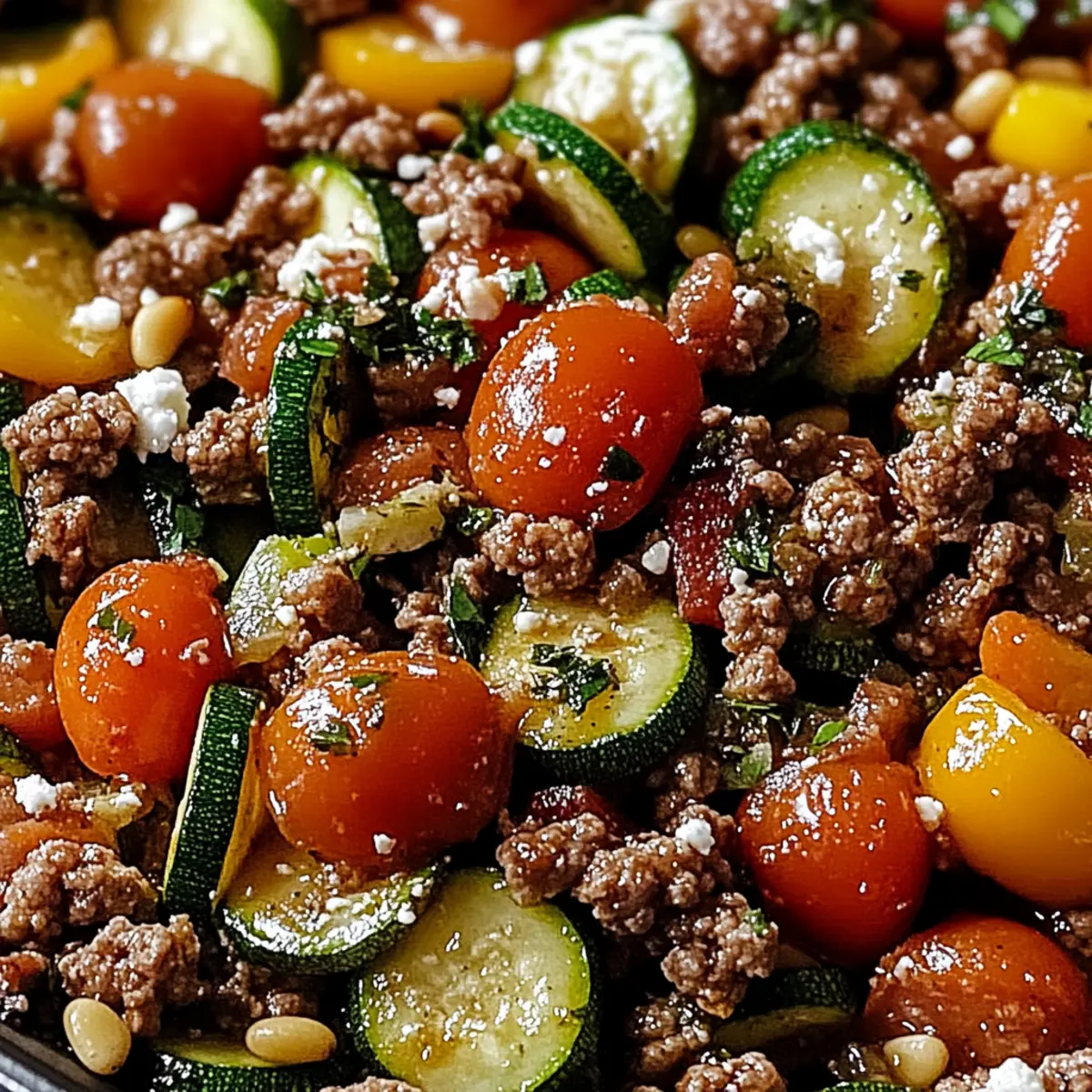 Mediterranean Ground Beef Stir-Fry for a Quick Family Feast 5 Mediterranean Ground Beef