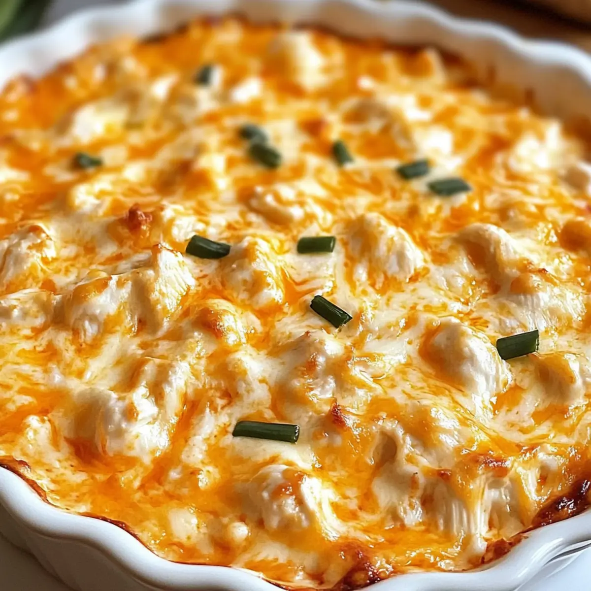Greek Yogurt Buffalo Chicken Dip