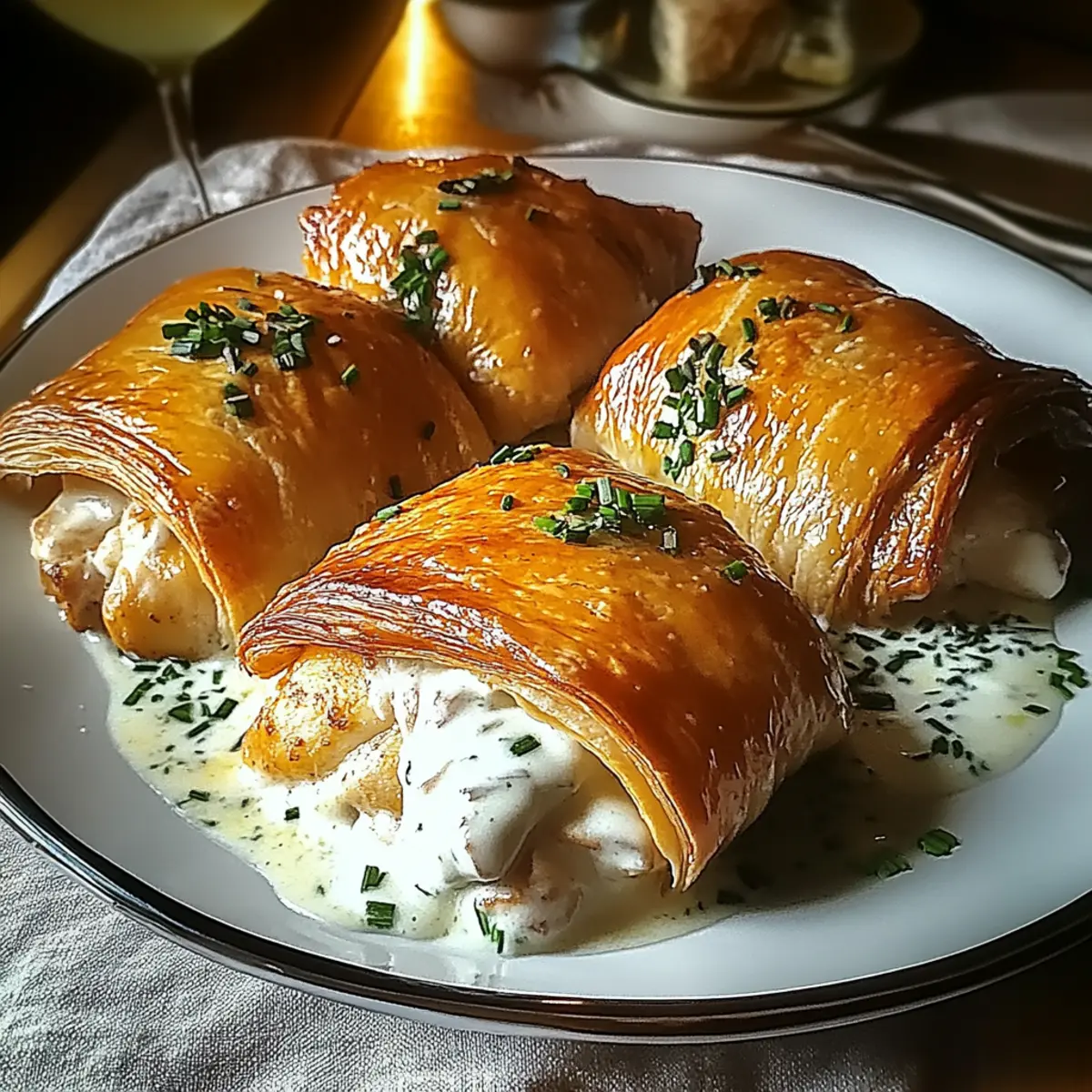 Cozy Chicken Pillows with Creamy Parmesan Sauce Delight 2 64db9216 a367 41d5 a03e