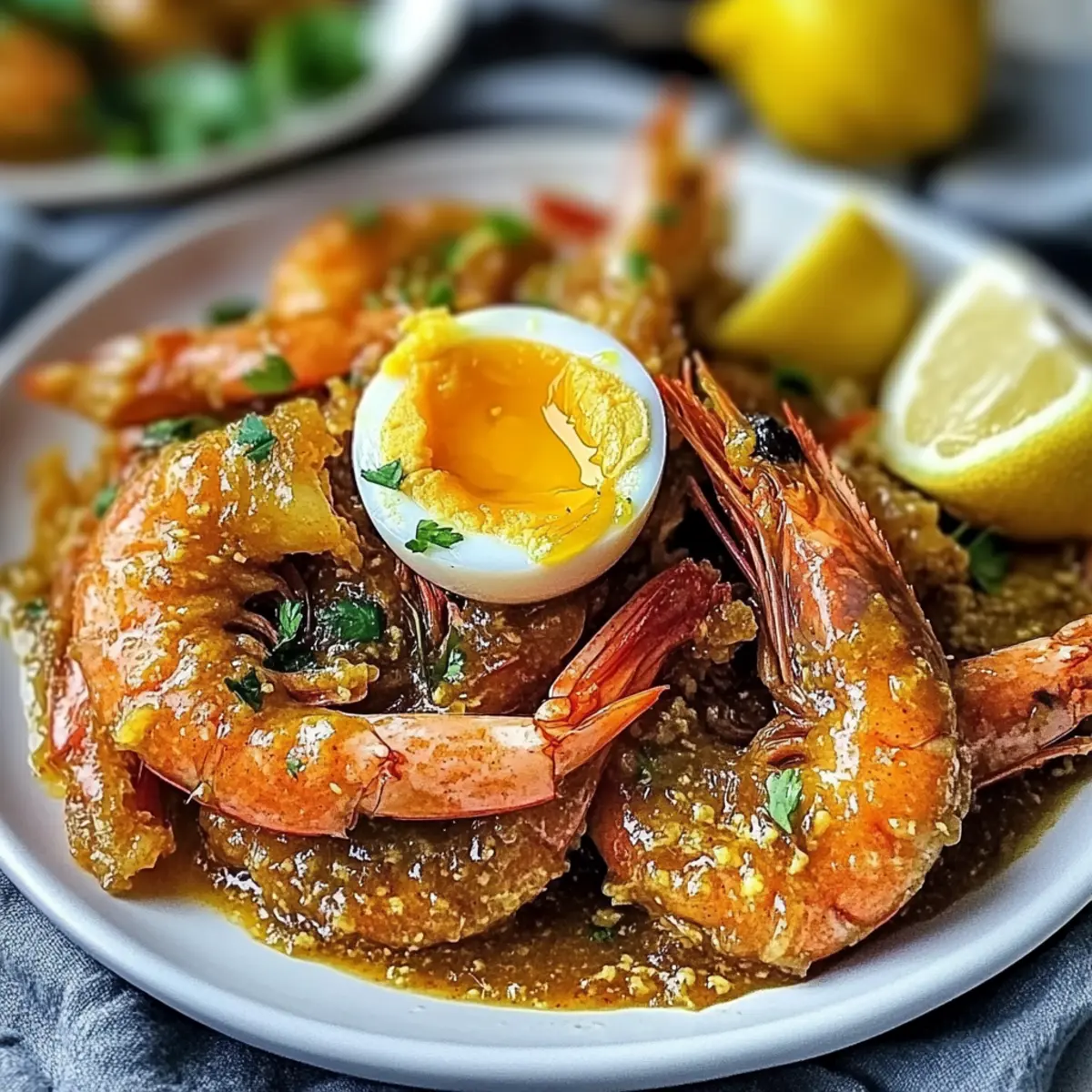 Savory Salted Egg Yolk Prawns: A Must-Try Seafood Delight 5 Salted Egg Yolk Prawns