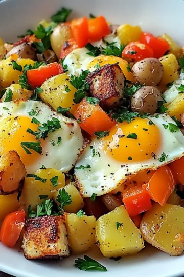 Hearty Brunch Breakfast Mess