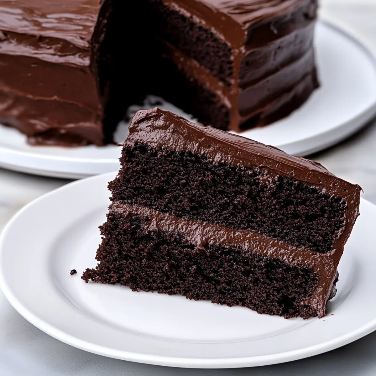 Moist Chocolate Cake Recipe