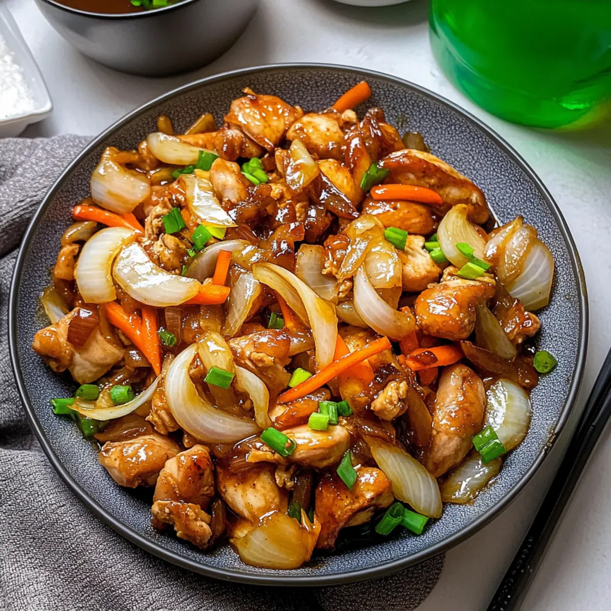 Quick Chicken Thigh Stir Fry