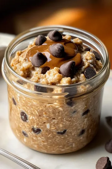 Cookie Dough Overnight Oats