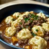 Ground Beef and Dumplings