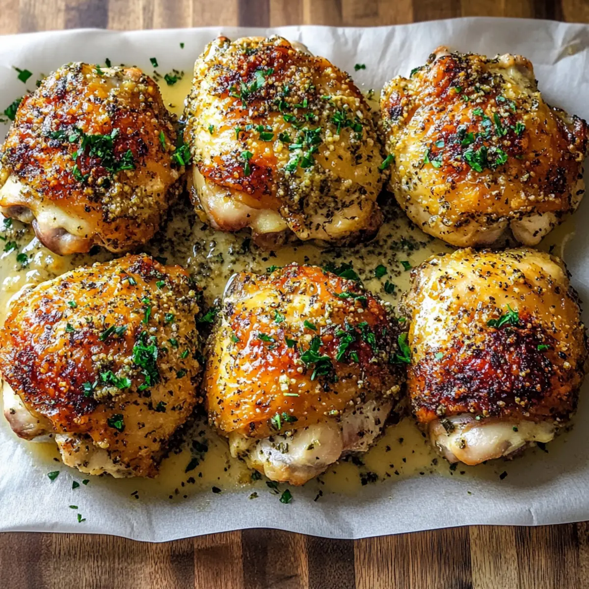 Oven Baked Chicken Thigh