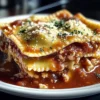 Crockpot Ravioli Lasagna
