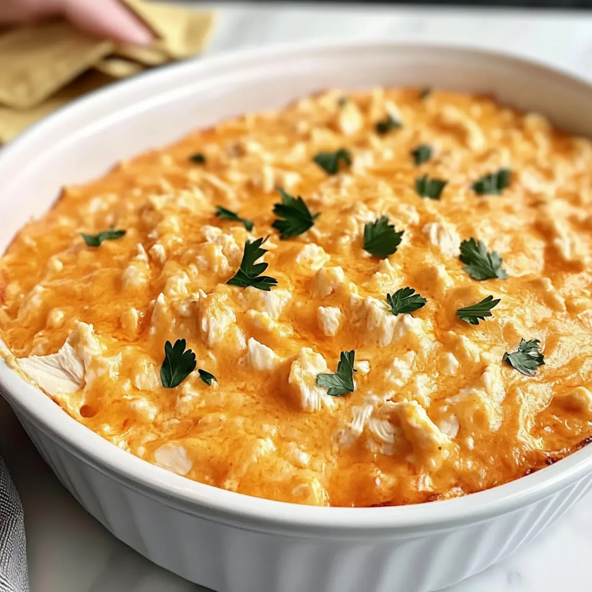 Mouthwatering Buffalo Chicken Dip
