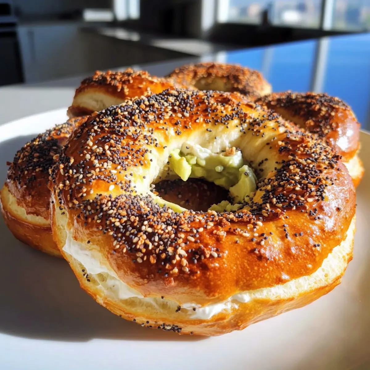 Bagels with Greek Yogurt
