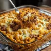 Cheesy Hamburger Casserole Bake