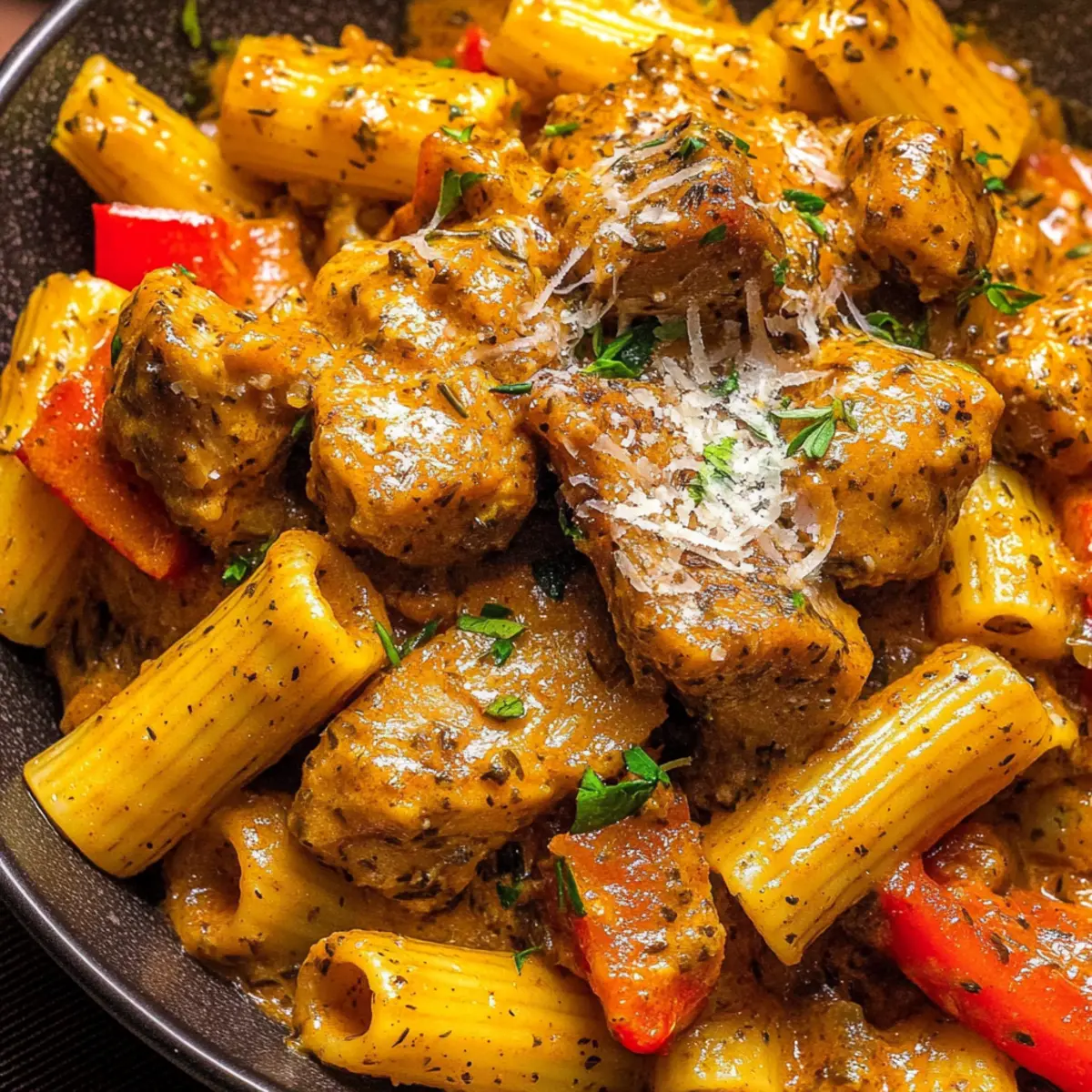 Jerk Chicken Rasta Pasta