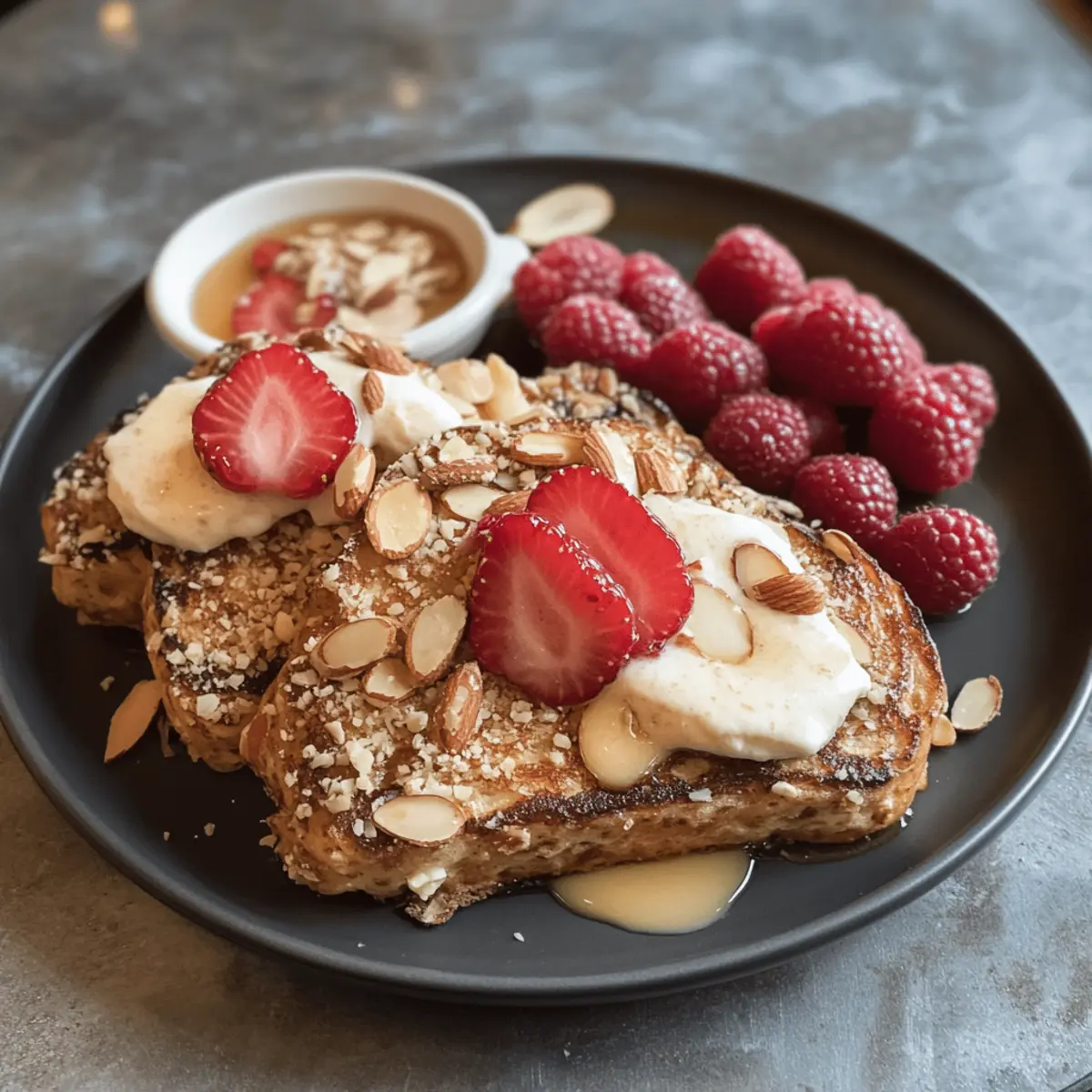 Almond Crusted French Toast: A Crunchy Breakfast Delight 3 f38301a4 80db 4fef b6de c834b0c54532bl gsm19u