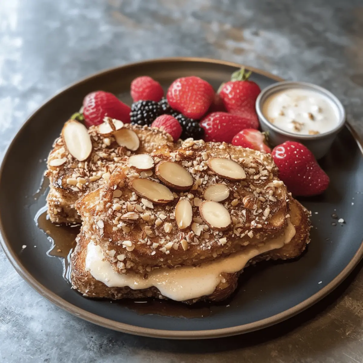 Almond Crusted French Toast: A Crunchy Breakfast Delight 2 f38301a4 80db 4fef b6de c834b0c54532tr lmwgtk