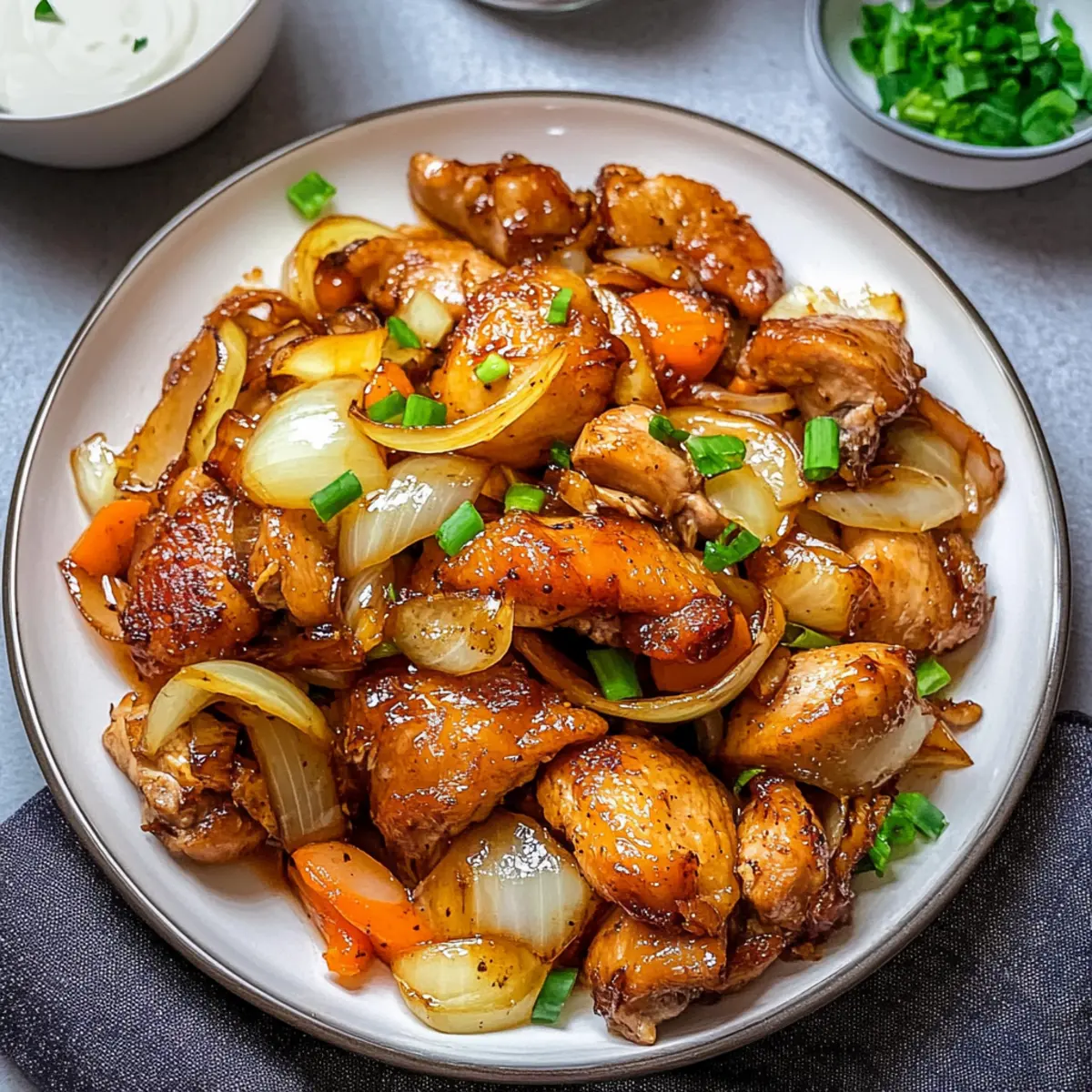 Quick Chicken Thigh Stir Fry