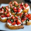 Strawberry Ricotta Bruschetta