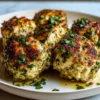 Garlic Parmesan Chicken Meatloaves