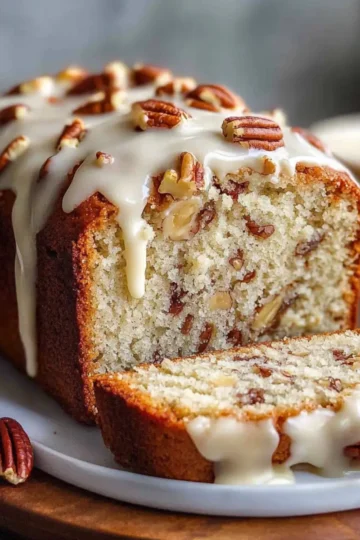 Butter Pecan Cake Loaf