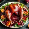 Smoked Duck With Spiced Pomegranate