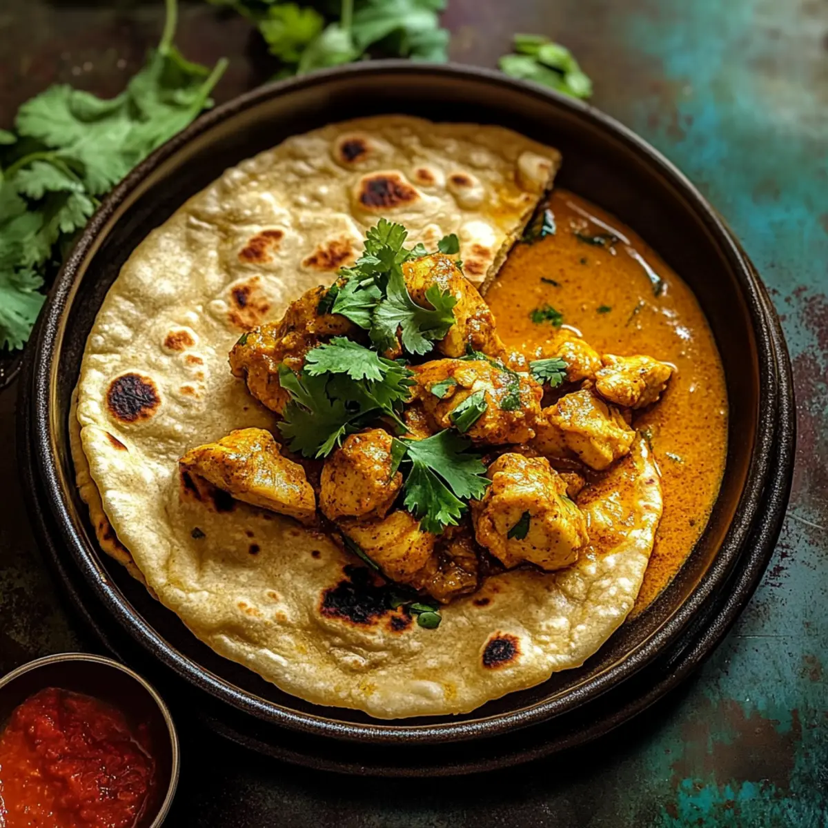 Savor the Flavor-Packed Curry Chicken Roti in 30 Minutes! 5 Flavor-Packed Curry Chicken Roti