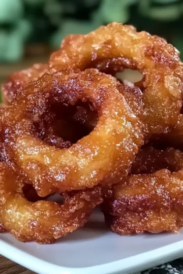 St. Patricks Day Guinness Onion Rings