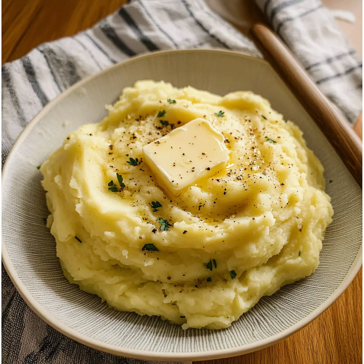 Creamy Golden Mashed Potatoes