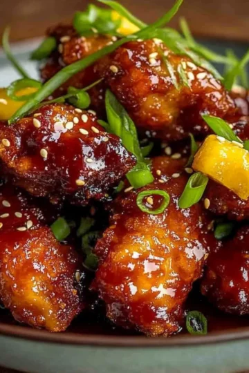 Sweet & Spicy Candy Chicken Wings