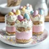 Easter Egg Cheesecake Jars