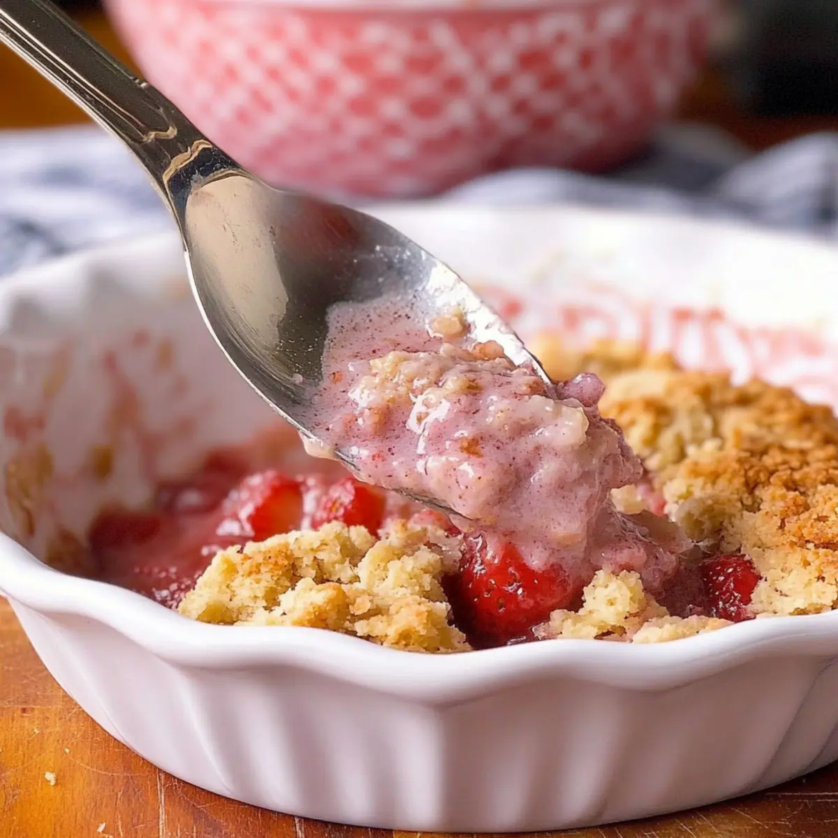 Rhubarb Crisp
