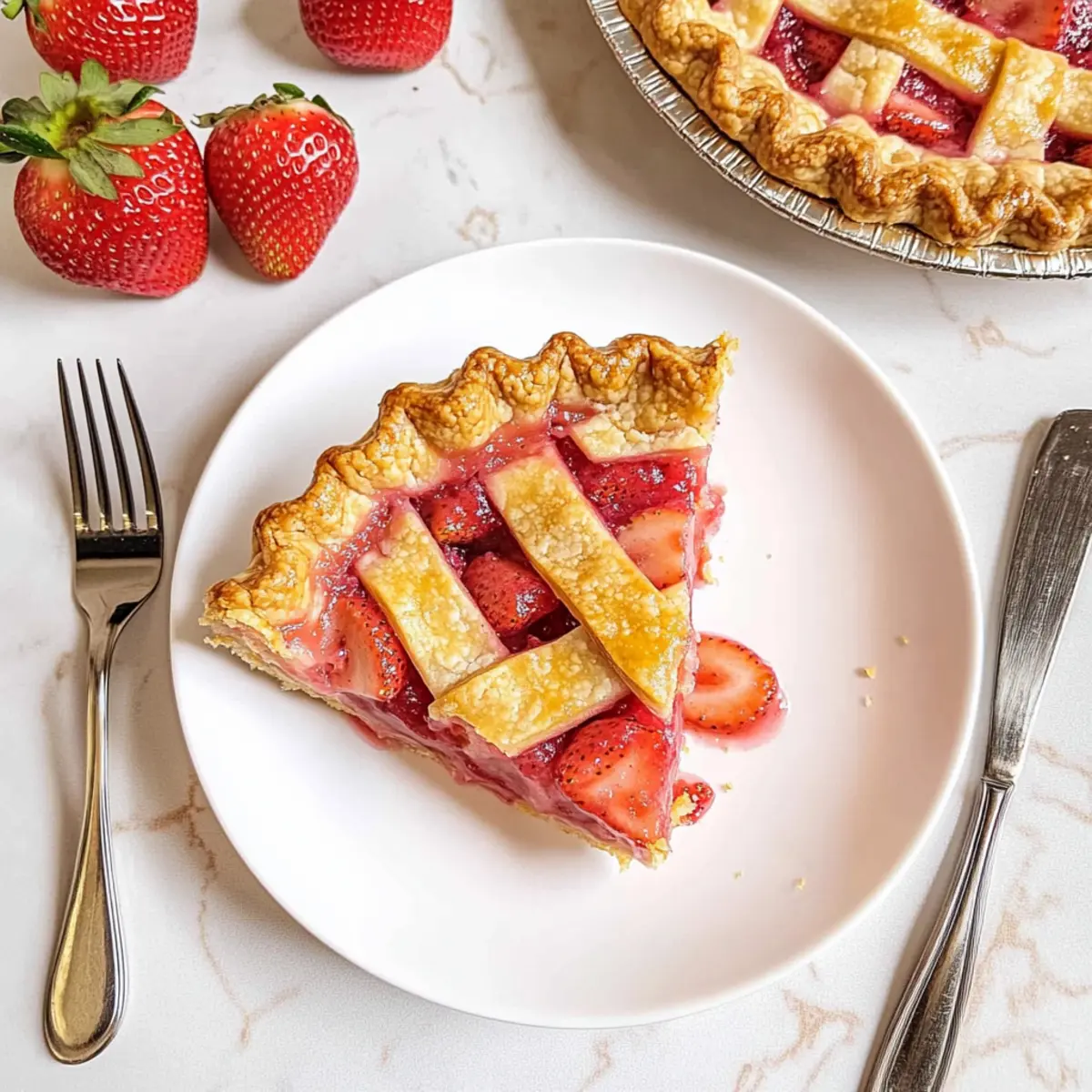Strawberry Rhubarb Pie