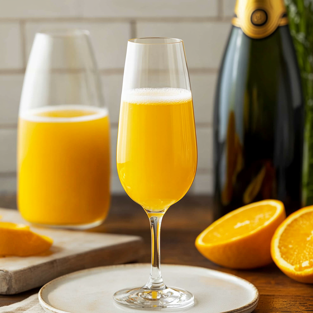 Mimosa Sparkling Citrus Breakfast Cocktail Recipe Easy