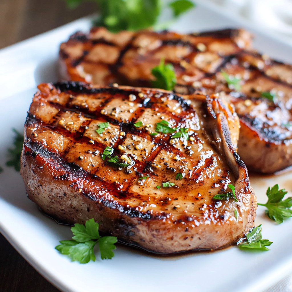 Grilled Pork Chops Made Easy with Simple Marinade