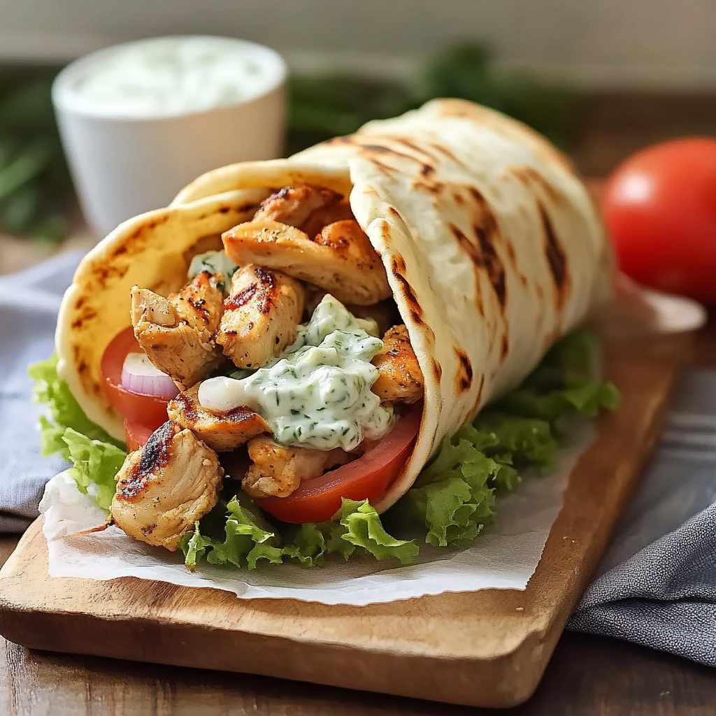 Chicken Gyros Recipe Quick Easy Homemade Greek Dinner Meals