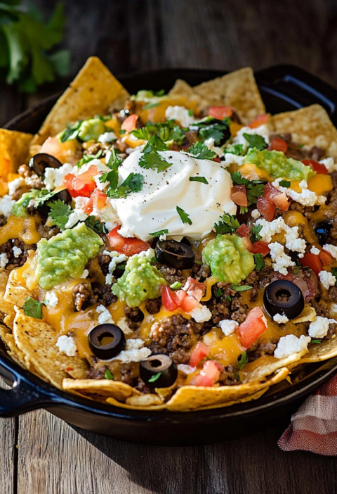 Campfire Nachos Recipe for Outdoor Cooking