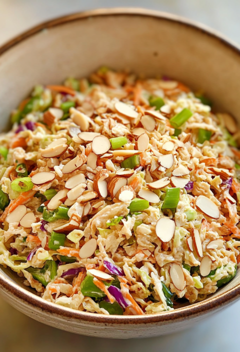 Asian Slaw Crunchy Ramen Noodle Salad Recipe