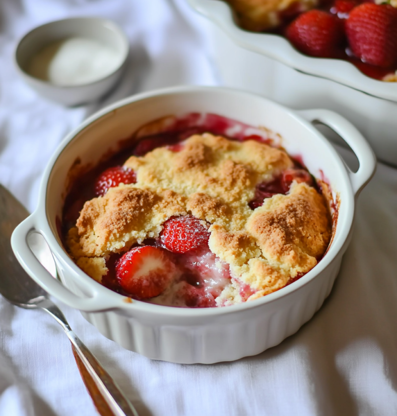 Classic Homemade Strawberry Cobbler Recipe for Summer 6 Classic Homemade Strawberry Cobbler Recipe for Summer