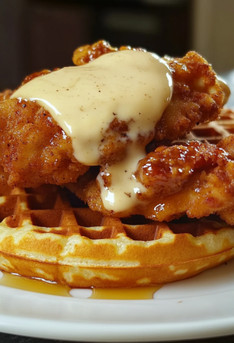 Chicken and Waffles Flavorful Sweet and Savory Dish