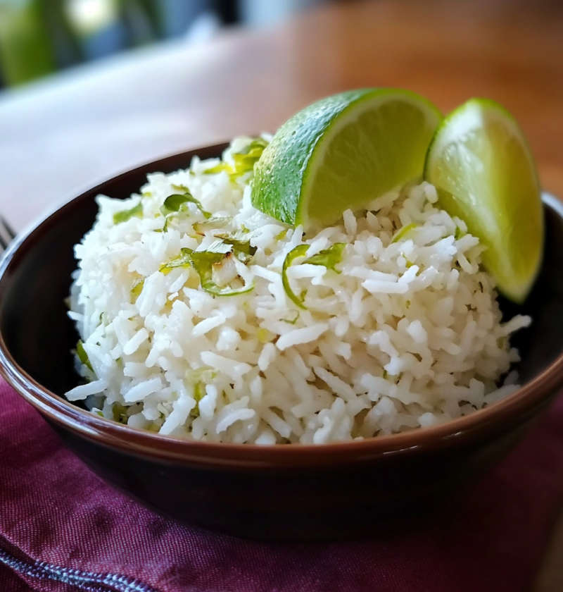 Authentic Coconut Lime Rice Recipe Easy Side Dish 1 Authentic Coconut Lime Rice Recipe Easy Side Dish