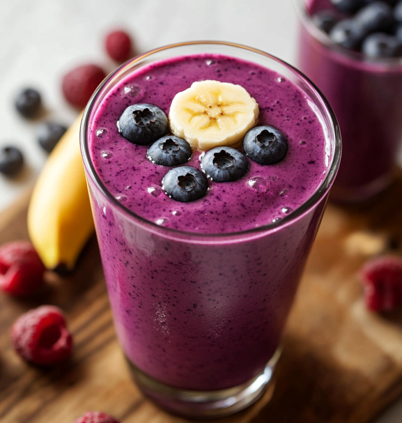 Ultimate Healthy Blueberry Smoothie Recipe for Energy 1 Ultimate Healthy Blueberry Smoothie Recipe for Energy