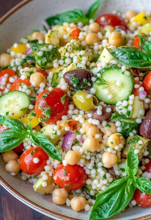 Mediterranean Couscous Salad for Fresh Summer Dinners