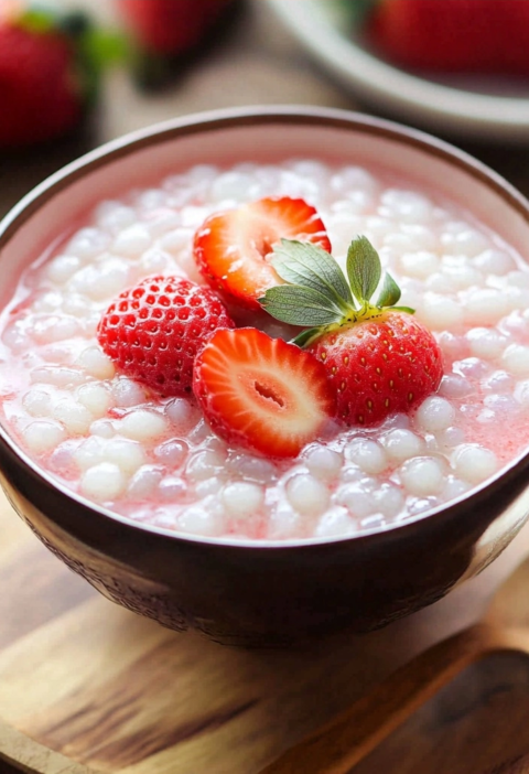 Strawberry Sago Recipe for Delicious Tropical Desserts