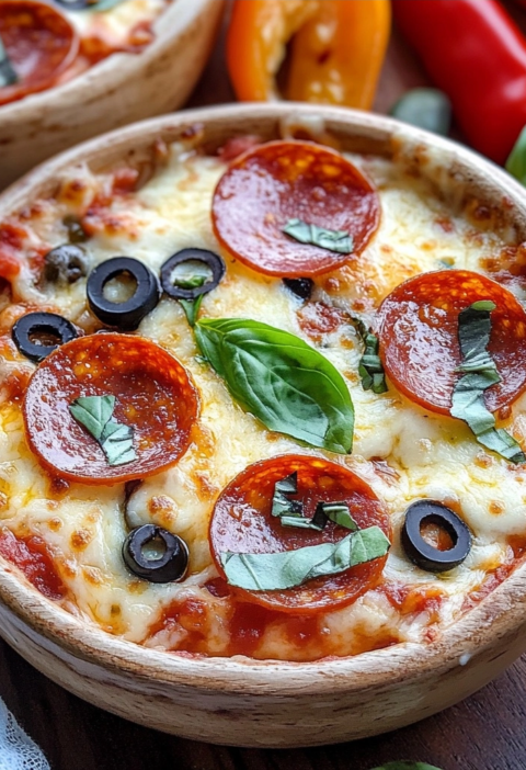 Cottage Cheese Pizza Bowls: High-Protein Quick Dinner